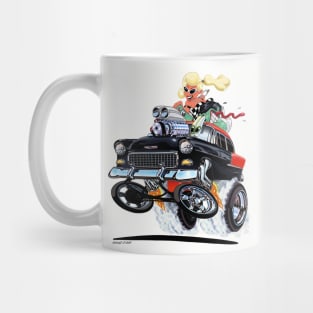 High FIVE'n Black -n- Red 1955 chevy Mug